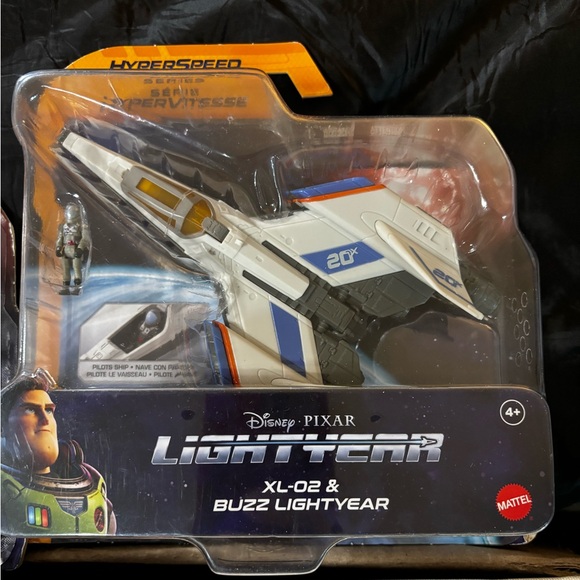 Disney Pixar Lightyear 2022 XL-02 & Buzz Lightyear Hyperspeed Series•New in box - Picture 4 of 7